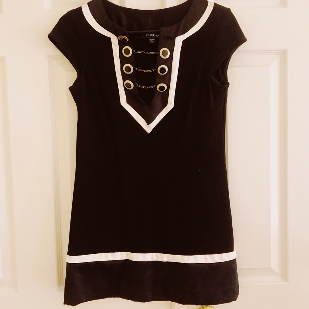 BLACK AND WHITE DRESS/TUNIC 😍